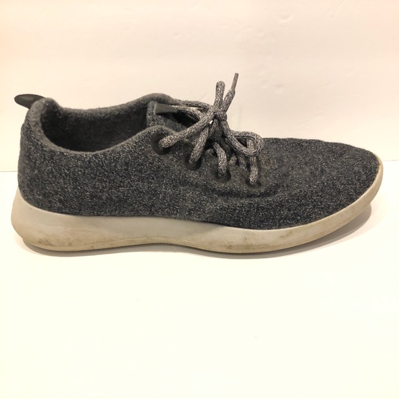 Allbirds Shoes Mens 12 Gray Wool Runners Mens Grey - Picture 2 of 11